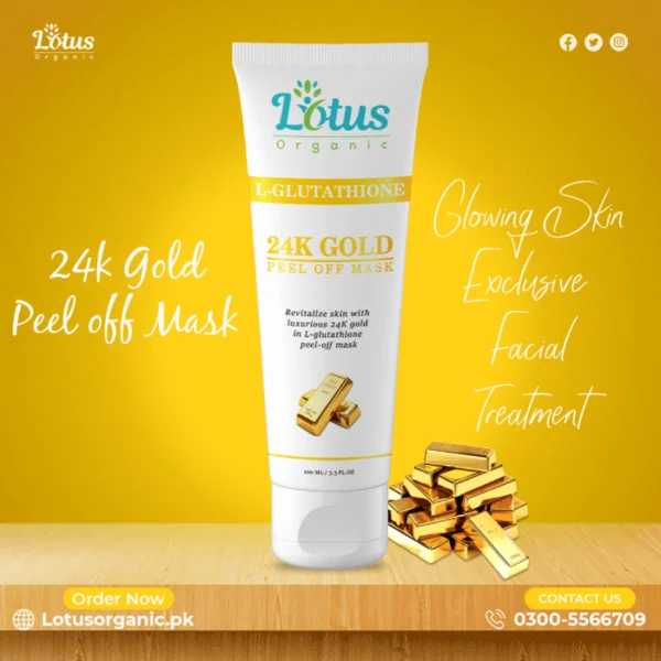 L-Glutathione 24k-Peel-Off-Mask - Image 2