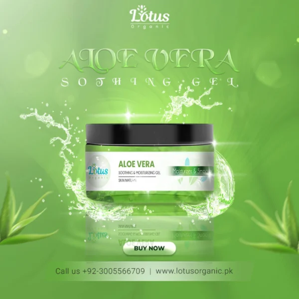 Aloe Vera Soothing & Moisturizing Gel - Image 2