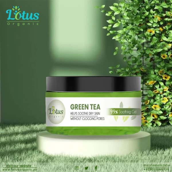 Green Tea Soothing & Moisturizing Gel - Image 2