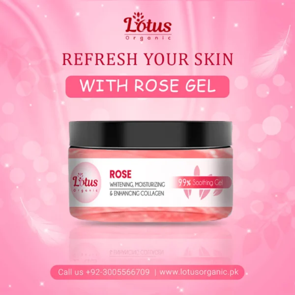 Rose Soothing & Moisturizing Gel - Image 2