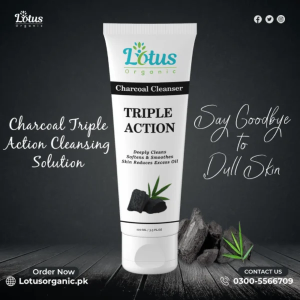 Charcoal Triple Action Cleanser - Image 2