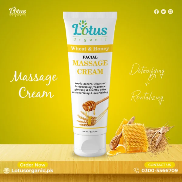 Wheat Honey Massage Cream - Image 2